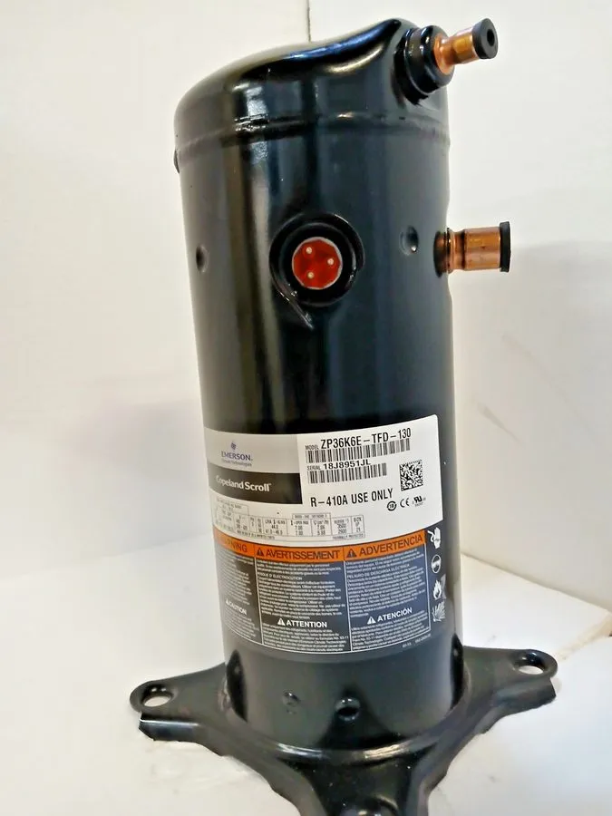 Компрессор Copeland Scroll Compressor ZP34K6E-TFD-460V-3PH-2.75 Ton-R410A-AC/HP  — фото лота 1