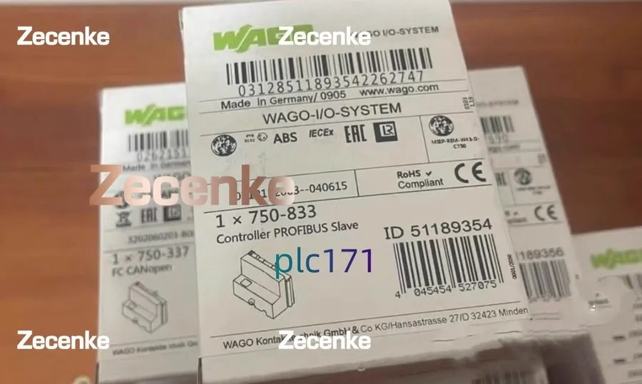 Контроллер WAGO 750-833 PROFIBUS CONTROLLER MODULE 24VDC