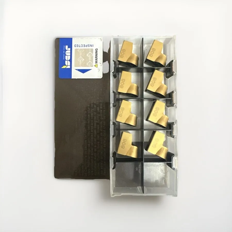 Режущий инструмент ISCAR GIP 2.00-1.00 IC808 CARBIDE INSERT — фото лота 2