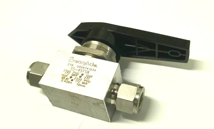 Клапан Swagelok SS-45TS8 Stainless Steel 1-Piece 40 Series Ball Valve FNSP