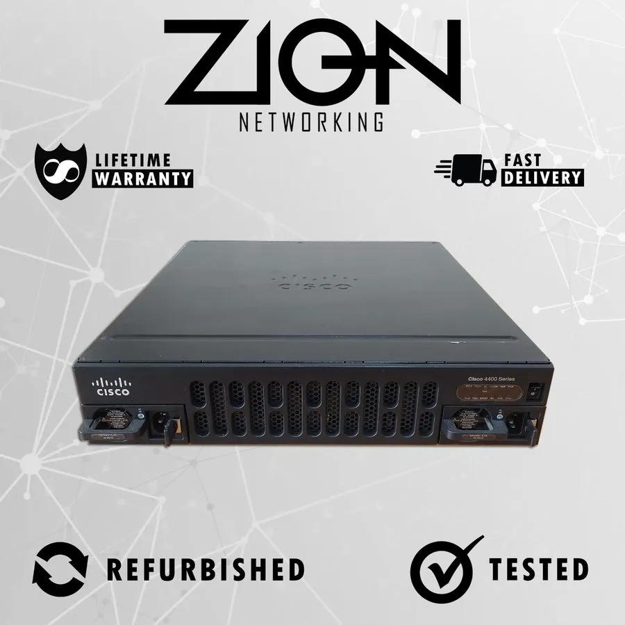 Коммутатор CISCO ISR4451-X/K9 Integrated Service Router w/ PWR-4450-AC