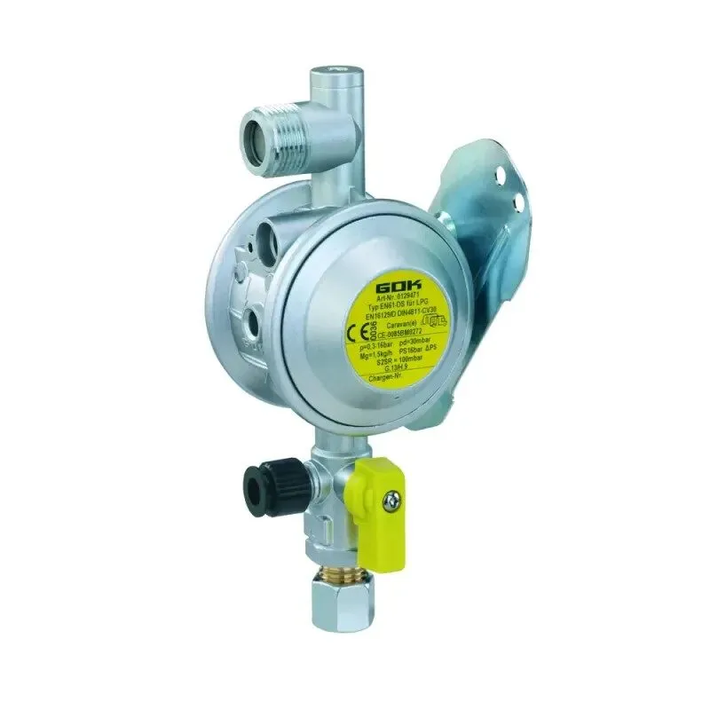 Трубопроводная арматура Truma GOK Gas Regulator 30mbar 10mm Bulkhead Caravan Mot