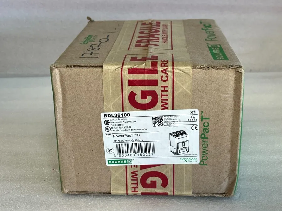 Автоматический выключатель SQUARE D BDL36100 PowerPact B CIRCUIT BREAKER BD100 3