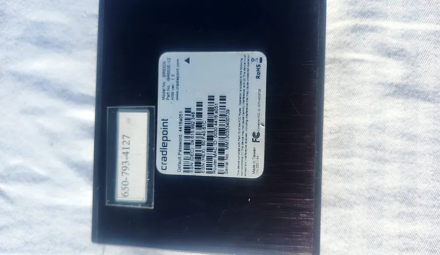 Маршрутизатор CradlePoint IBR650LE-VZ Verizon Wireless Cellular Router — фото лота 1