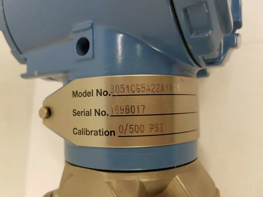 Датчик давления Rosemount 3051 CG5A22A1AS1 Pressure Transmitter — фото лота 4