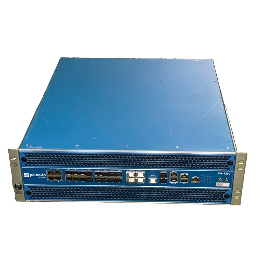 Межсетевой экран Palo Alto Networks PA-5260 Next-Gen Firewall 3U VPN App-ID Init