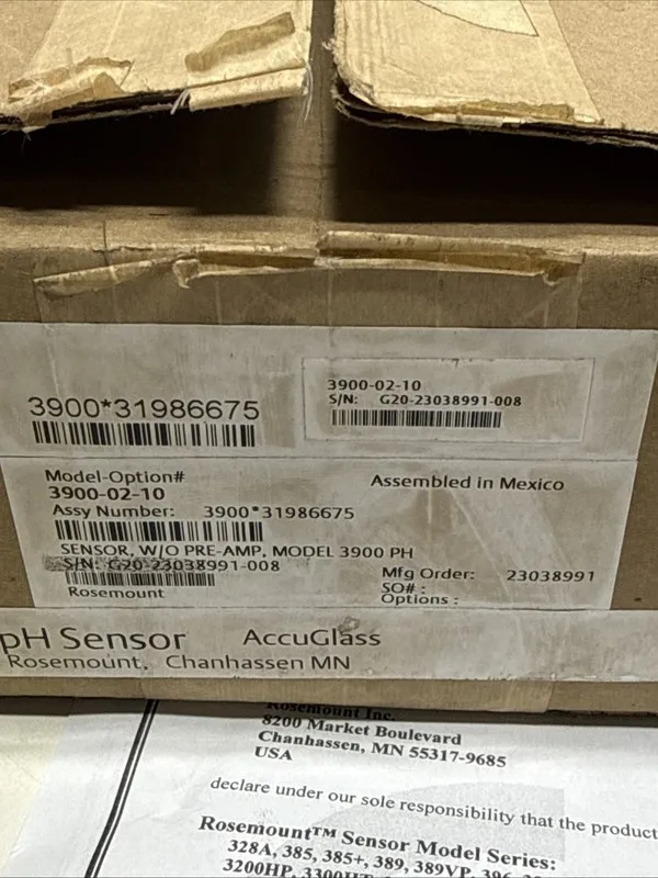 Датчик температуры ROSEMOUNT ANALYTICAL 3900-02-10 RTD PT100 SENSOR