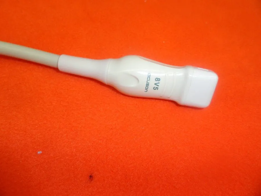 УЗИ-датчик 2004 Siemens Acuson 8V5 P/N 0824114 Ultrasound Probe W/ Pinless conne — фото лота 1
