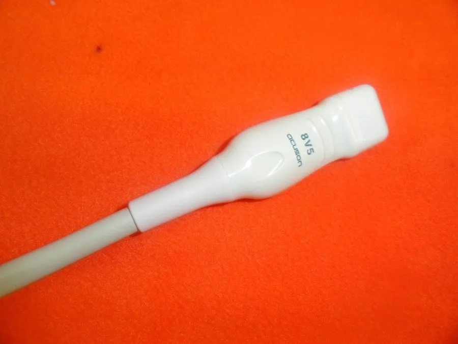 УЗИ-датчик 2004 Siemens Acuson 8V5 P/N 0824114 Ultrasound Probe W/ Pinless conne — фото лота 2