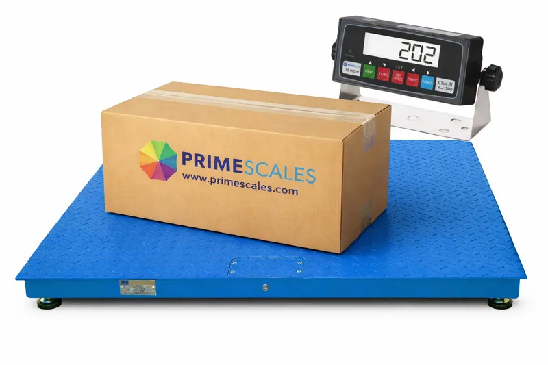 Весы Prime Scale PS-4040-NN 40" x 40" Floor Scale warehouse Pallet Scale 10000 l — фото лота 2