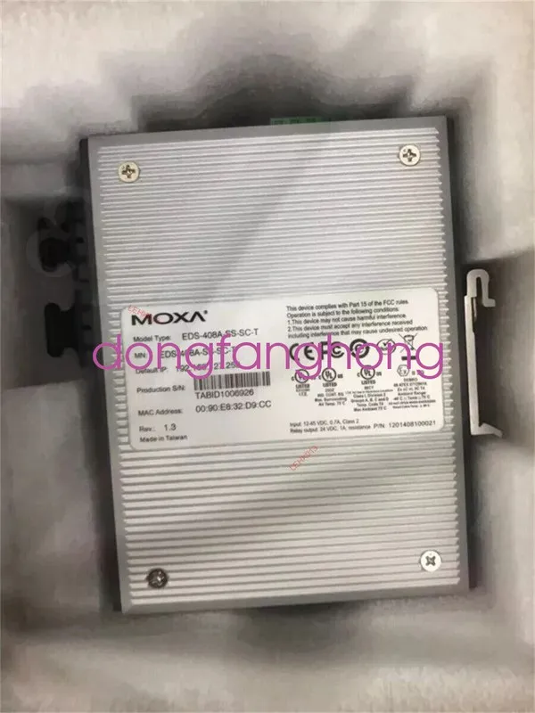 IIoT-устройство Moxa EDS-408A-3S-SC-T 8 Port Ethernet Switch