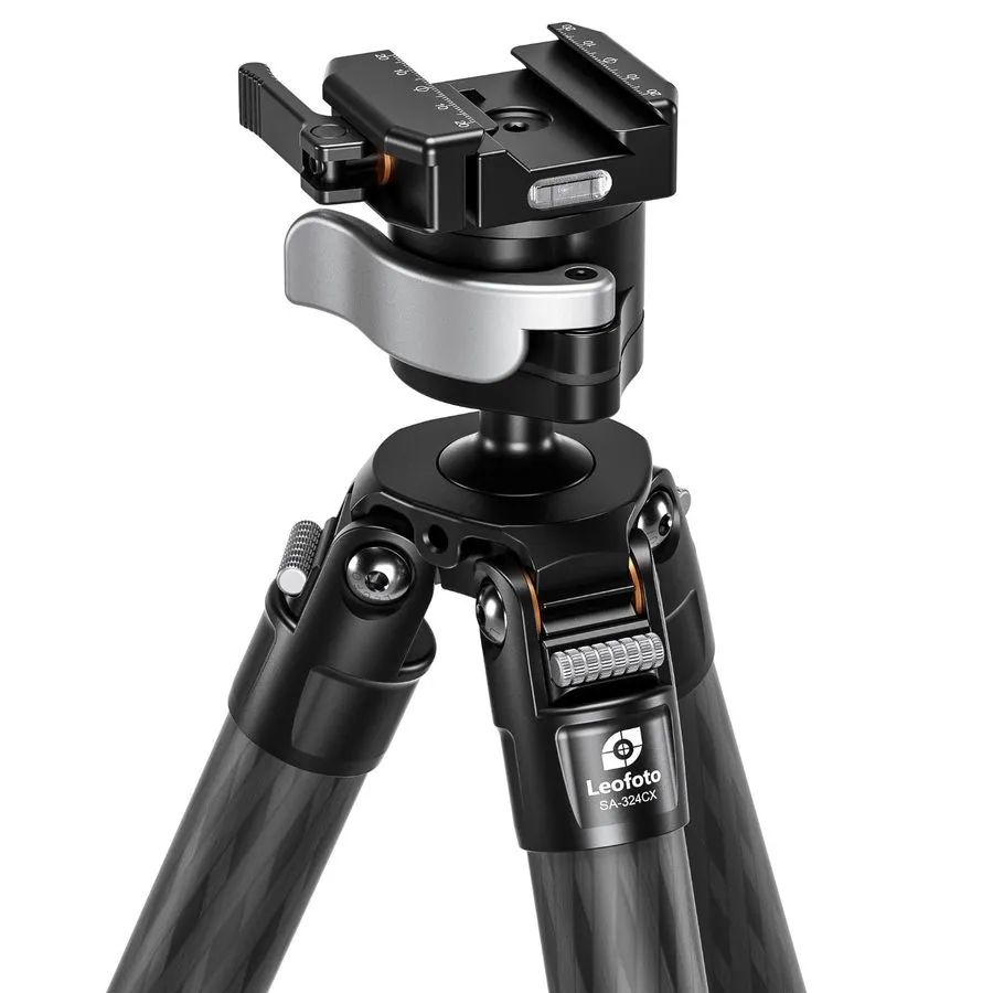 Оборудование видеонаблюдения Leofoto Tripod SA-324CX+MA-40X Lever-Release w Rapi