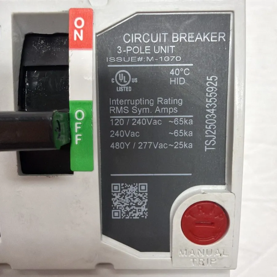 Автоматический выключатель ABB TEYD3040B 40A 3P, Bolt-on Circuit Breaker