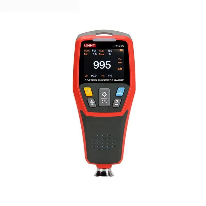 Толщиномер Uni-T UT343D Coating Thickness Gauge 0~1250UM Ferrous/ Non-Ferrous. r