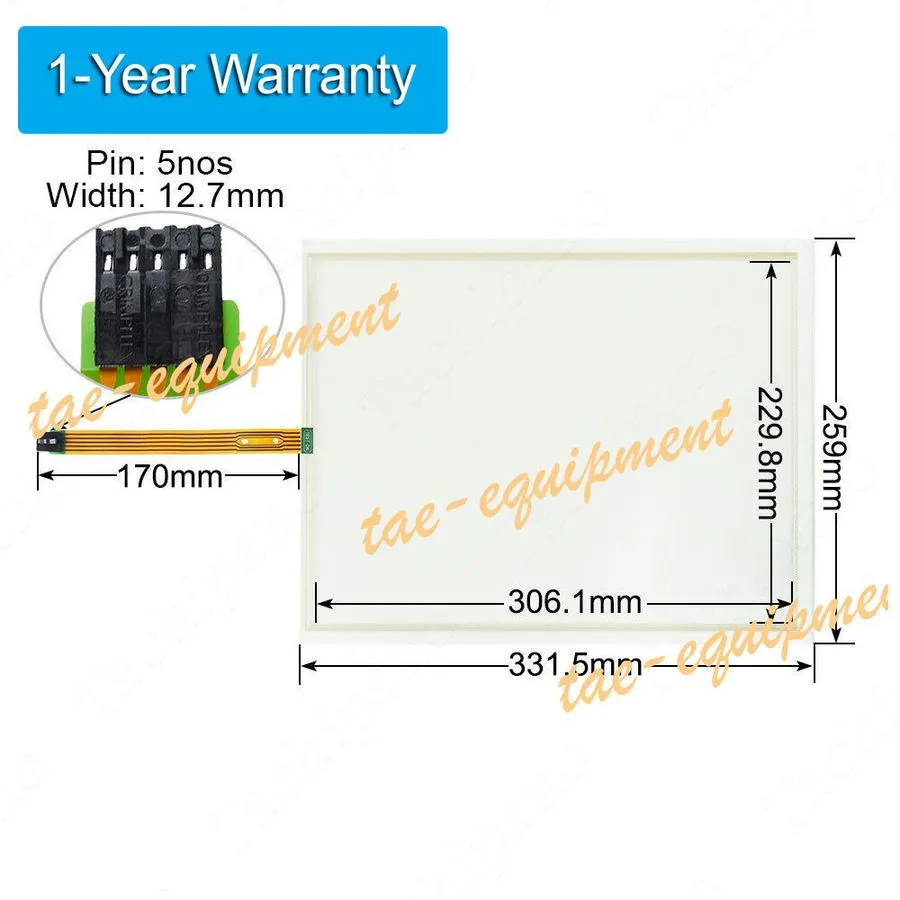 Промышленный компьютер Touch Screen для 6AV7462-5AA20-0AA0 Panel PC477B OEM 15" 