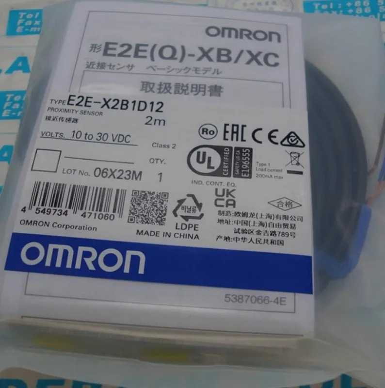 Индуктивный датчик 1PC Omron E2E-X2B1D12 Proximity Sensor