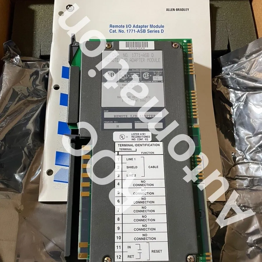 Модуль ввода-вывода Allen-Bradley 1771-ASB Series E Remote IO Adapter Module — фото лота 1