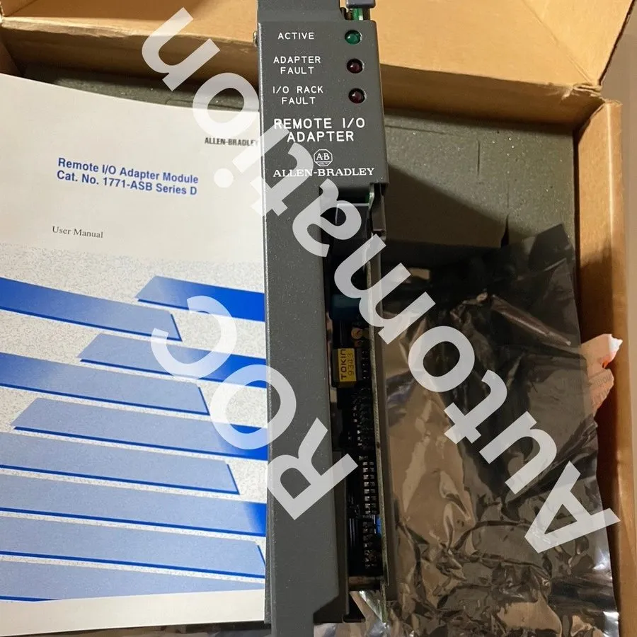 Модуль ввода-вывода Allen-Bradley 1771-ASB Series E Remote IO Adapter Module — фото лота 2