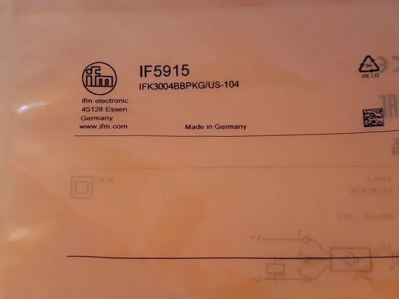 Датчик приближения IFM IFS212 Inductive Proximity Sensor M12 Thread 4mm Range IF