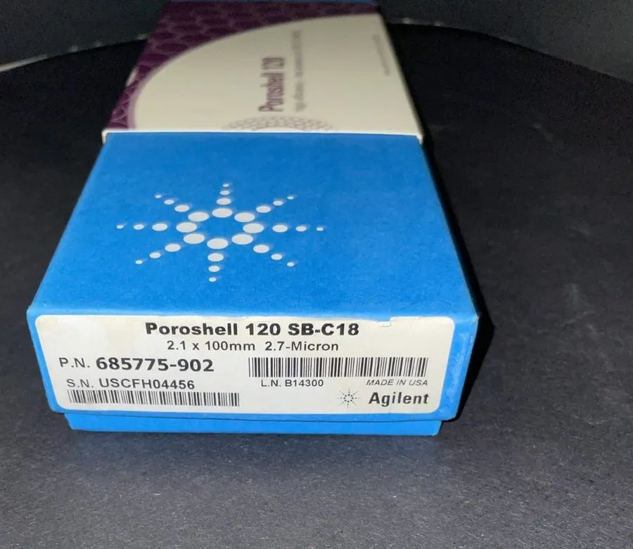 Хроматографическая колонка Agilent PN PL 880975-902 ZORBAX SB-C18 HPLC Column 4.