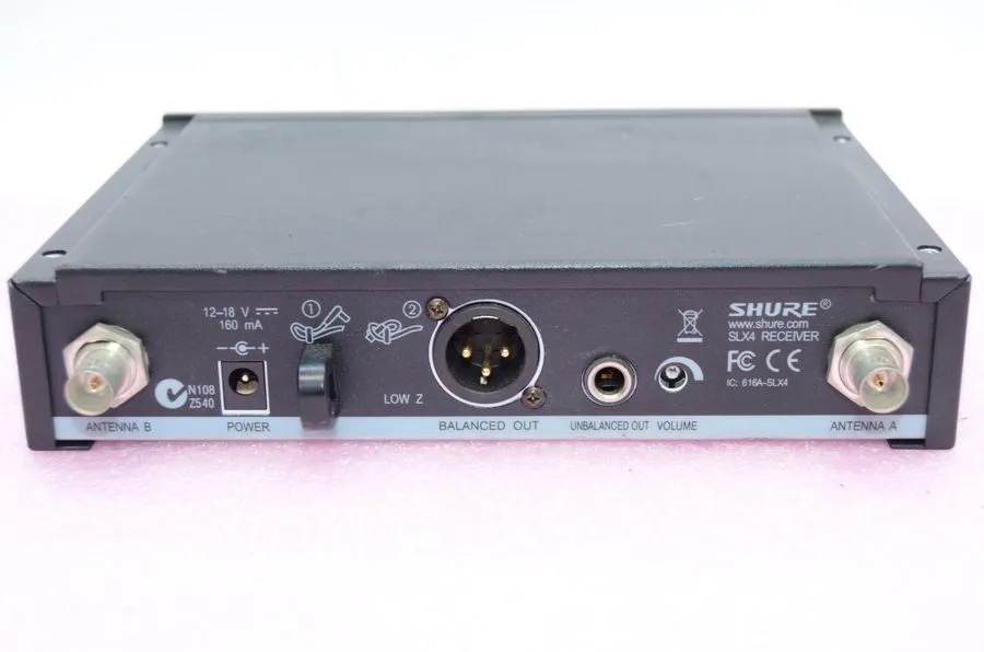 Принтер чеков Shure SLX4 H5 Wireless Microphone Receiver Only Receiver 518-542MH