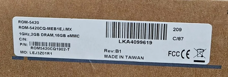 Модуль Advantech ROM-5420CD-MEB1E Computer-On-Modules COM NXP i.MX6 SMARC Module — фото лота 2
