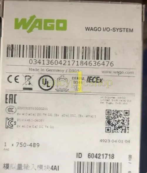 Контроллер WAGO 750-489 Logic Controller Module Fast