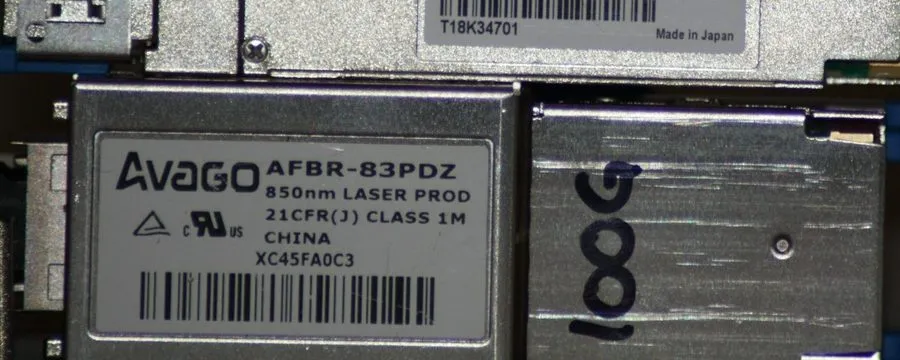Оптический модуль Avago AFBR-83PDZ Transceiver 850nm Laser Prod — фото лота 1