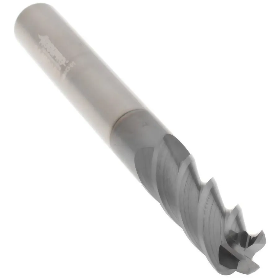Режущий инструмент Accupro 6504364 Carbide Corner Radius End Mill: 1/4" Diam, 3/ — фото лота 1