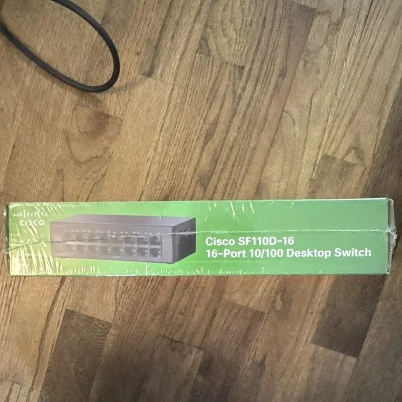 Коммутатор CISCO SF110D-16 16 Port Ethernet Desktop Switch — фото лота 3