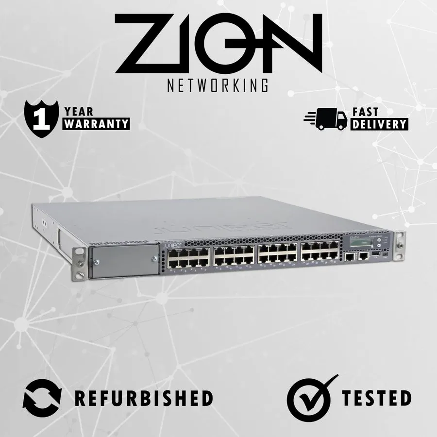 Коммутатор Juniper EX4550-32F-AFI 32 Port 10G SFP Back to Front AF 2 x AC