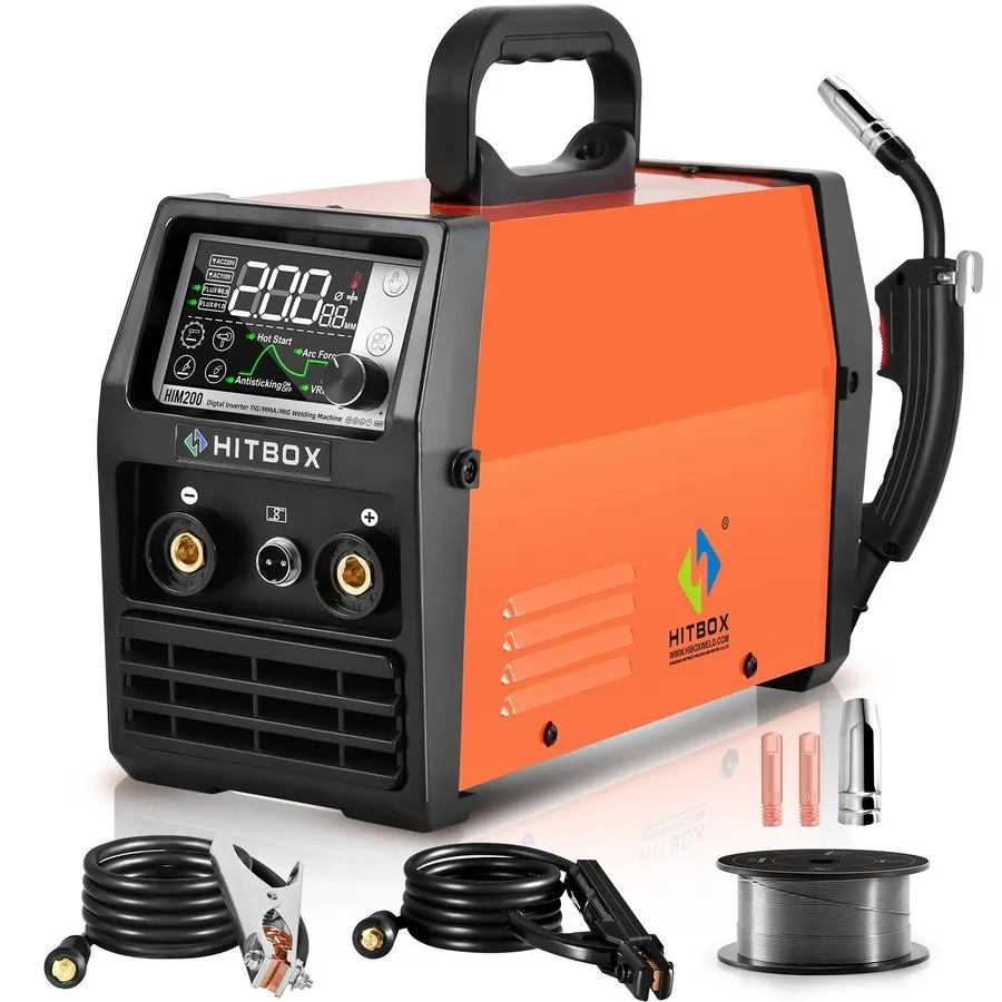 Силовой модуль 4IN1 MIG Welder Sets&TIG Torch 110V/220V Gasless/ARC/Lift Tig/Spo
