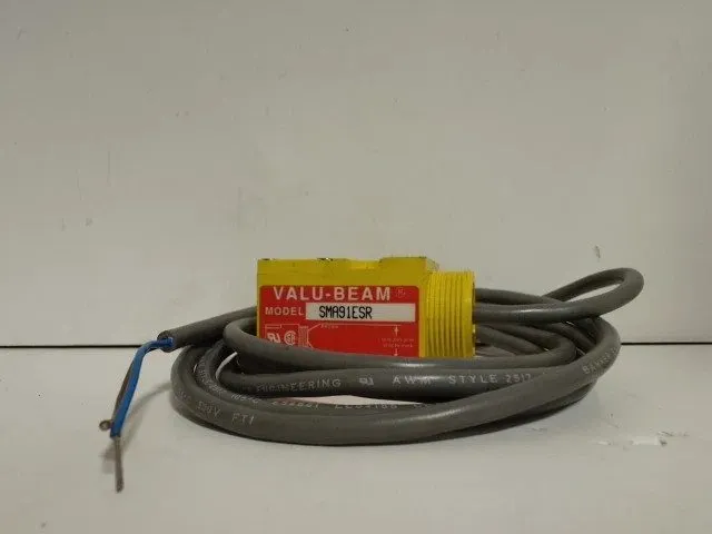 Фотоэлектрический датчик BANNER SMA91ESR PHOTOELECTRIC SENSOR 10-250VAC 20MA 50/