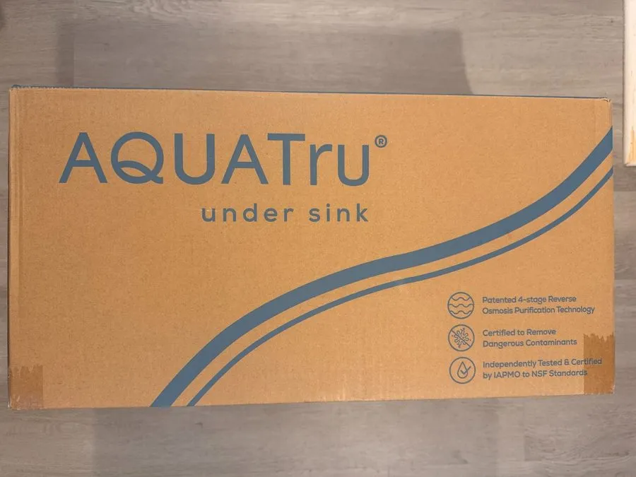 Дымоуловитель AquaTru Under Sink Reverse Osmosis Water Filter 4-Stage System