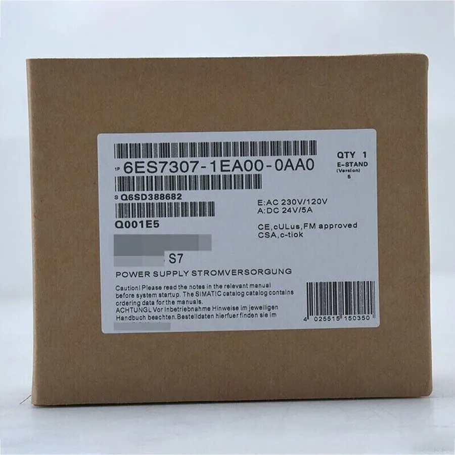 Блок питания Siemens SIMATIC S7 6ES7 307-1EA00-0AA0 DIN Rail Power Supply 24V