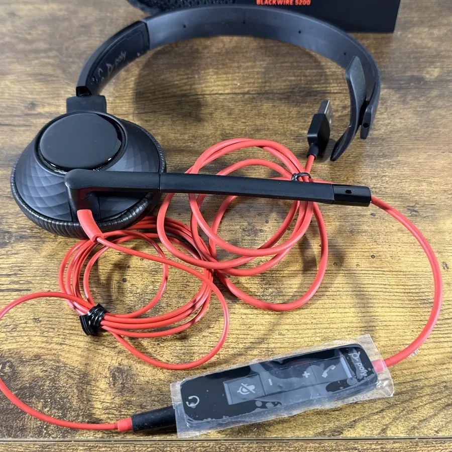 VoIP-шлюз Plantronics Poly Blackwire 5200 Series C5210 USBC Headset Black