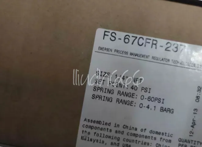 Трубопроводная арматура FISHER FS-67CFR-237 pressure regulator