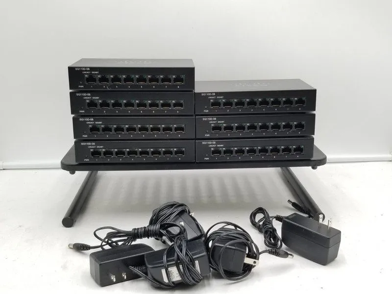 Коммутатор Cisco 8-Port Gigbit Desktop Switch With Power Cord SG110d-08