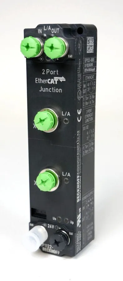 IIoT-устройство Beckhoff EtherCAT Box, 2-Port Branch, M8 EP1122-0001
