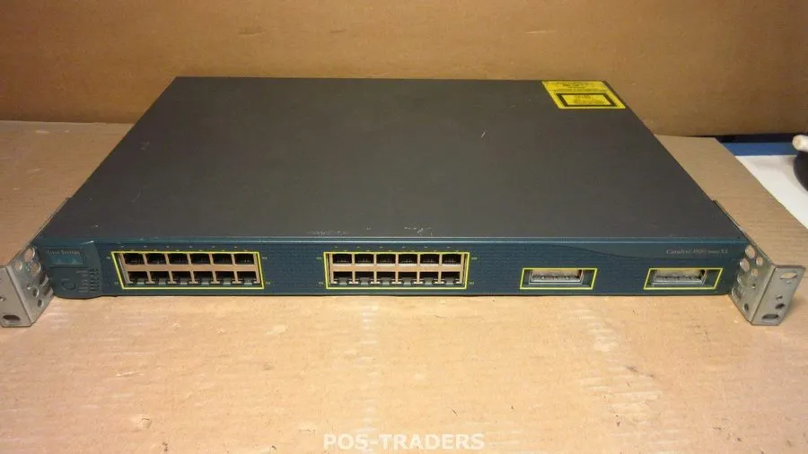 Коммутатор Cisco WS-C3524-XL-EN 24-Port Managed 10/100Mbps Network Switch X 2 Gi