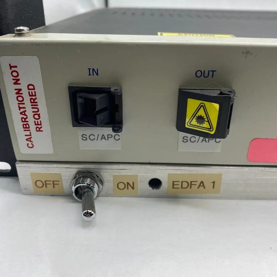 Оптический модуль MPB COMMUNICATIONS MODEL 1RU-P21F-CD FIBER OPTIC POWER AMPLIFI — фото лота 1