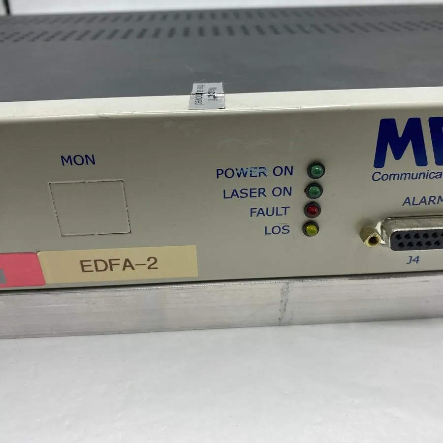 Оптический модуль MPB COMMUNICATIONS MODEL 1RU-P21F-CD FIBER OPTIC POWER AMPLIFI — фото лота 2