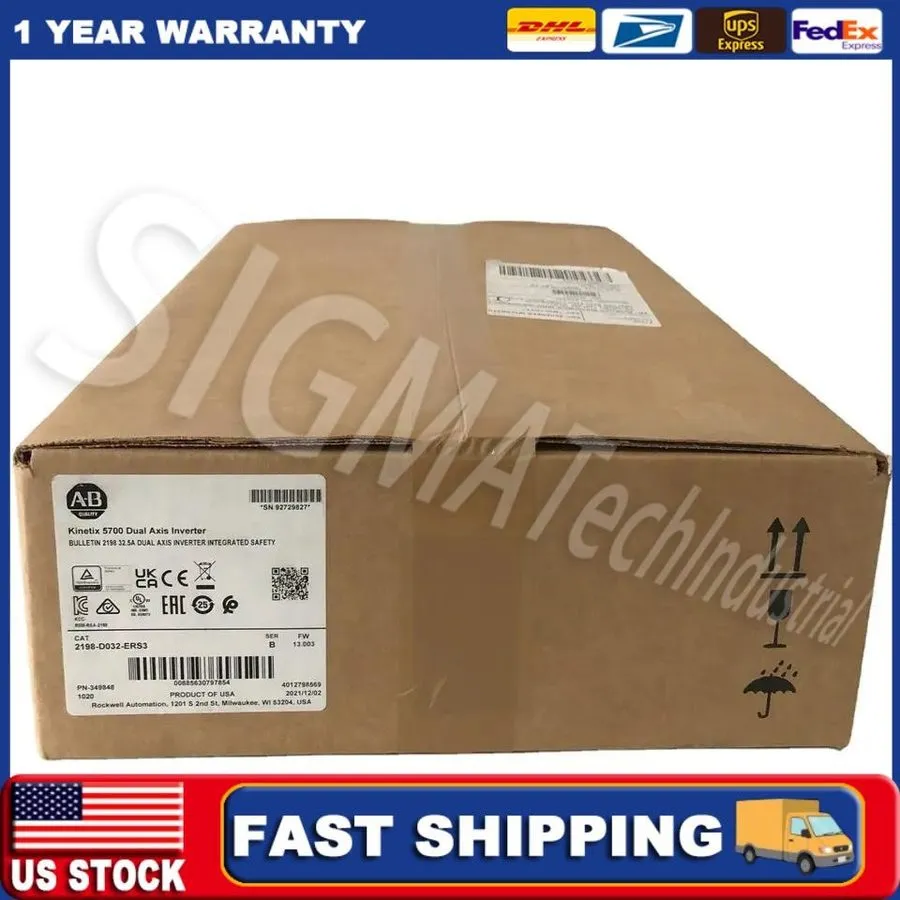 Сервопривод ALLEN BRADLEY 2198-D032-ERS3 KINETIX 5700 DUAL AXIS SERVO DRIVE