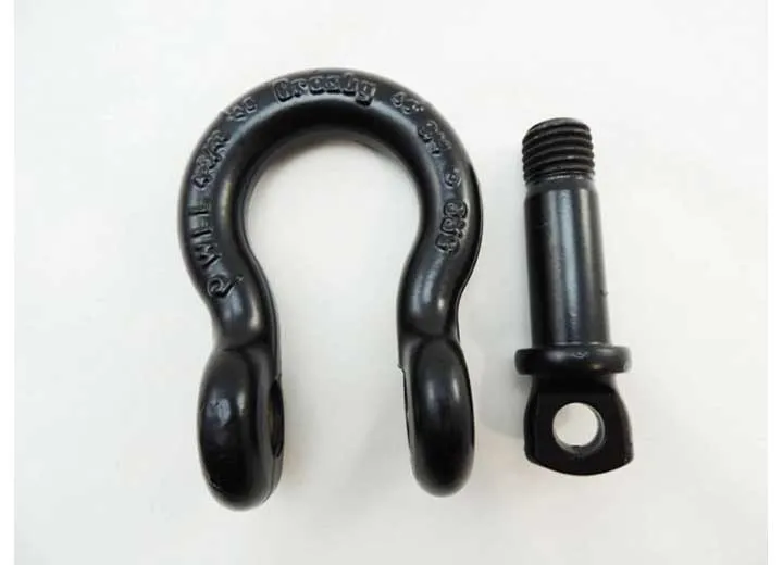 Такелажная скоба Factor 55 00064-04 Crosby Steel 3/4" Black D-Ring Shackle