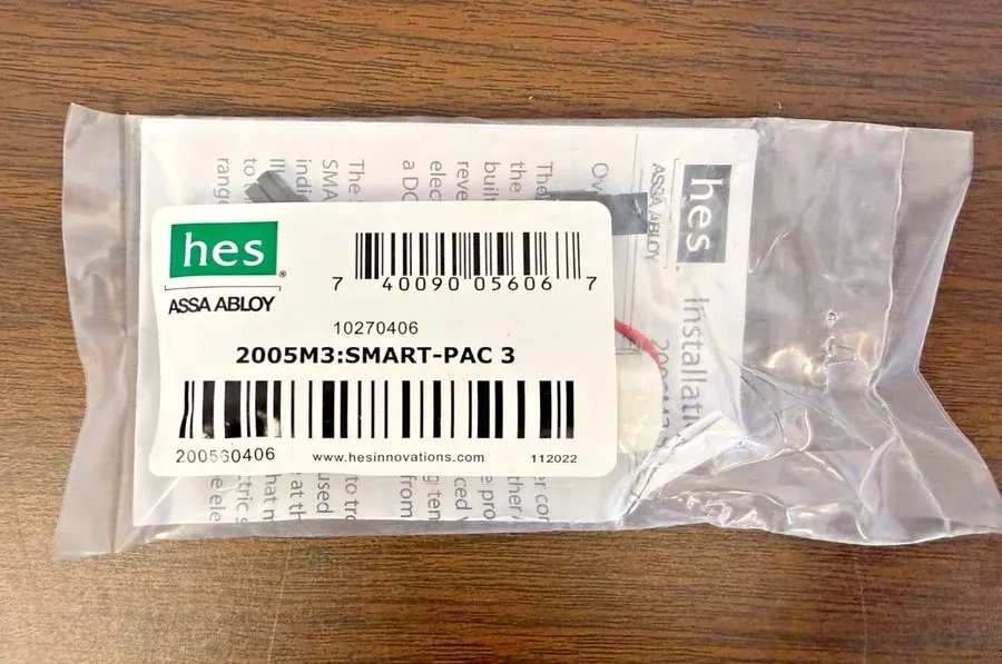 Оборудование видеонаблюдения HES ASSA ABLOY 2005M3: Smart Pac 3 Electric Strike  — фото лота 1