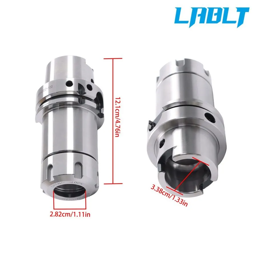 Режущий инструмент Precision ISO30 ER32-100 Collet Chuck Tool Holder G2.5 30K CN — фото лота 1