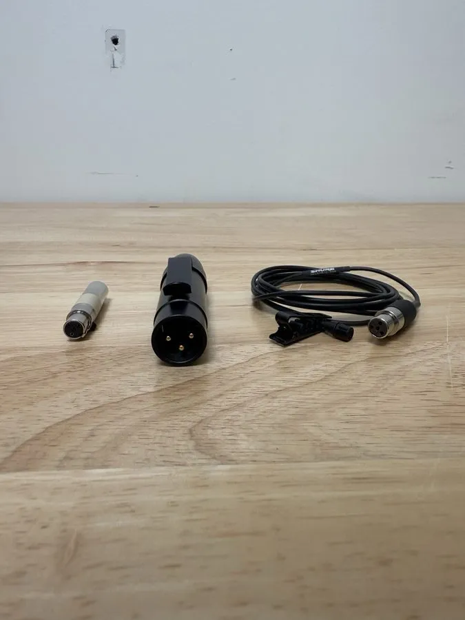 Микрофон Shure MX150B Subminiature Lavalier Microphone Black — фото лота 1