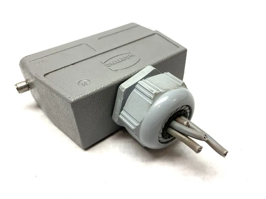 Разъём Harting 19300240448 Hood Connector Assembly w/ 3x 09140123001 & 2x 091400