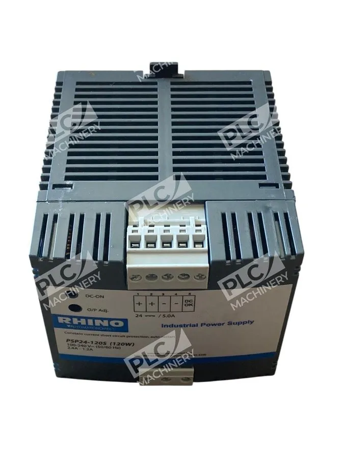 Блок питания RHINO PSP24-120S 24V DC 5A 120W DIN Rail Power Supply 120/240VAC