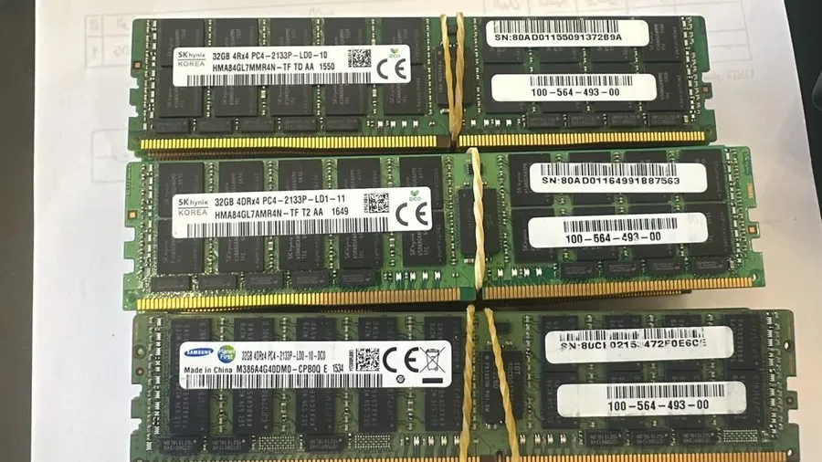 Модуль памяти SK Hynix 32GB DDR4-2133P PC4-2133P ECC LRDIMM 4Rx4 Server RAM